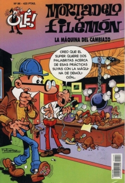 Olé Mortadelo #96. La máquina del cambiazo