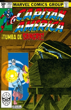 Marvel facsímil v1 #19. Captain America 253 ¡Tumba de sangre!