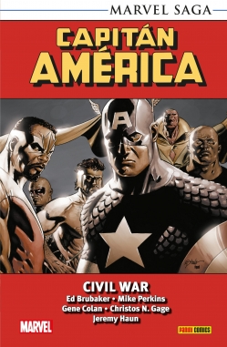 Marvel Saga TPB. Capitán América #4. Civil War