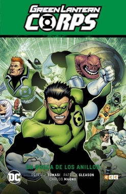 Green Lantern Corps Saga #4. En busca de los anillos (Green Lantern Saga - La noche más oscura Parte 2)