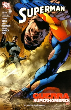 Superman Volumen 2 #49.  La Guerra de los superhombres parte 02 de 3