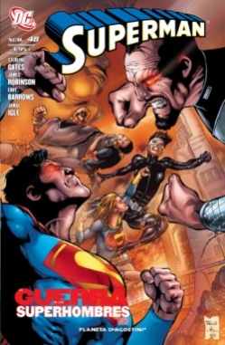 Superman Volumen 2 #48.  La Guerra de los superhombres parte 01 de 3