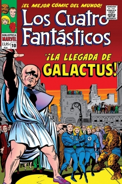 Biblioteca Marvel. Los Cuatro Fantásticos #10. ¡La llegada de Galactus!