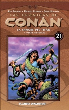 Las crónicas de Conan #21.  La sangre del Titán y otras historias