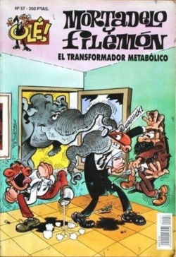 Olé Mortadelo #57. El transformador metabólico