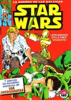 Star Wars / La guerra de las galaxias #10. ¡Atrapados en la nave viviente!