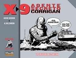 Agente secreto X-9 Corrigan #5. 1973-1975. La criatura del abismo