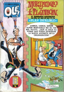 Mortadelo y Filemón con el botones Sacarino #183. 