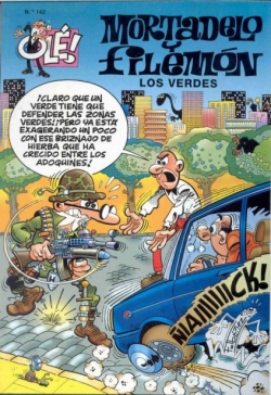 Olé Mortadelo #142. Los verdes