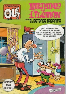 Mortadelo y Filemón con El botones Sacarino #262. Despiste tras despiste