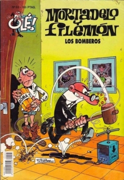 Olé Mortadelo #53. Los bomberos