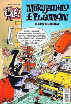 Olé Mortadelo #95. El caso del bacalao