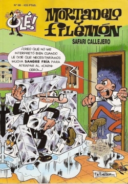 Olé Mortadelo #98. Safari callejero