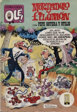 Mortadelo y Filemón con Pepe Gotera y Otilio #302