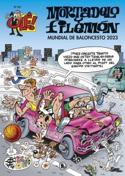 Olé Mortadelo #221. Mundial de baloncesto 2023