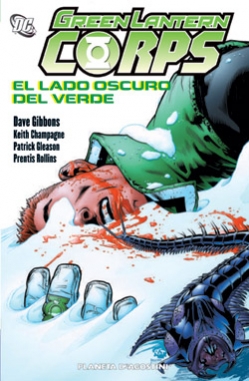 Green Lantern Corps #3.  El lado oscuro del verde