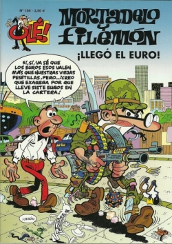 Olé Mortadelo #159. ¡Llegó el euro!