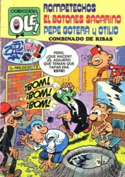 Olé! #109. Rompetechos, el botones Sacarino, Pepe Gotera y Otilio, combinado de risas