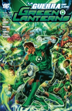 Green Lantern #18.  La guerra de los Green Lanterns