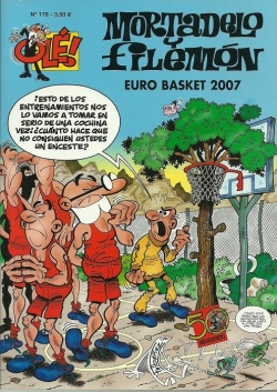 Olé Mortadelo #178. Euro basket 2007