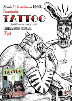 Santiago Paredes presenta Tattoo en Vigo