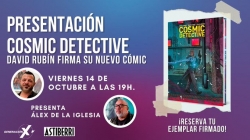 David Rubín presenta Cosmic Detective en Madrid