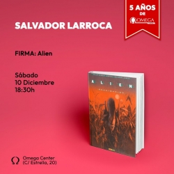 Salvador Larroca presenta Alien en Madrid