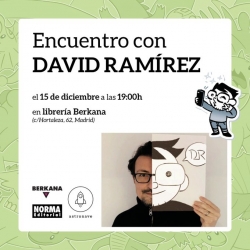 David Ramírez firma ejemplares de Conviviendo 19 días o Tal cual en Madrid