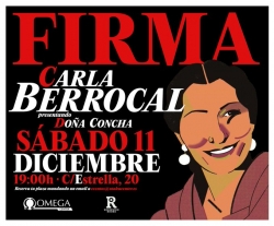 Carla Berrocal presenta Doña Concha en Madrid