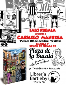 Carmelo Manresa presenta Plaza de la Bacalá en Valencia