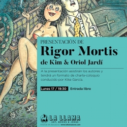 Kim y Oriol Jardí presentan Rigor Mortis en Barcelona