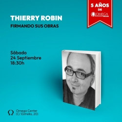 Thierry Robin firmará sus obras en Madrid