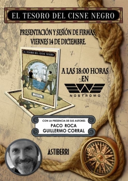Paco Roca y Guillermo Corral presentan El tesoro del Cisne Negro en Sevilla