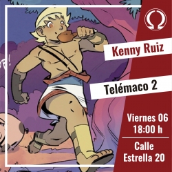 Kenny Ruiz presenta Telémaco #2 en Madrid