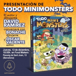 David Ramírez presenta Todo Minimonsters en Barcelona