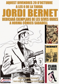 Jordi Bernet en Sabadell
