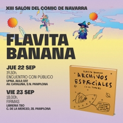 Sesión de formas con Flavita Banana en Pamplona