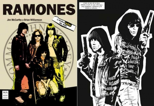 Ramones. La novela gráfica del rock.